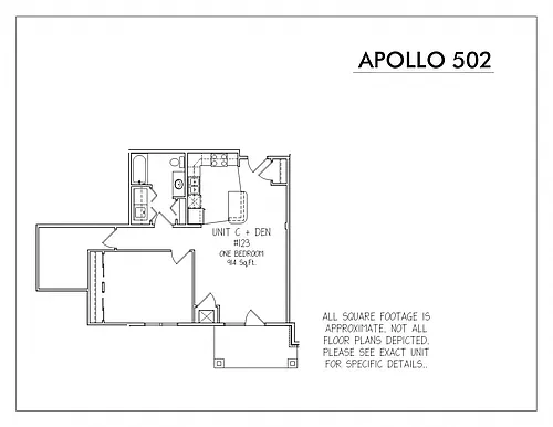 Floor plan C+Den