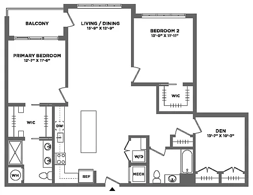 Floor plan BD2