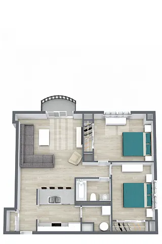 Floor plan Jefferson