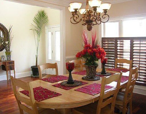 Foyer in Background & Dinning Rm
