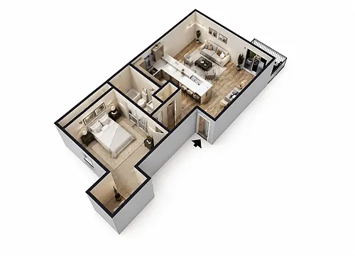 Floor plan Gypsum
