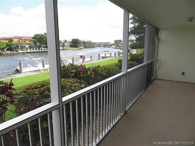 Actual view down Hillsboro River from spacious screened patio!