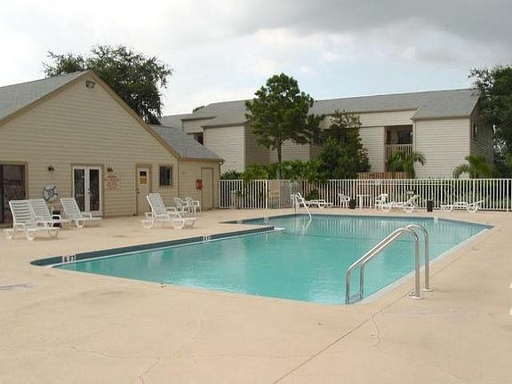Unit directly behind pool