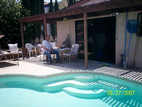 Backyard view