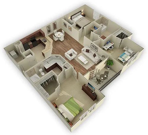 Floor plan C1