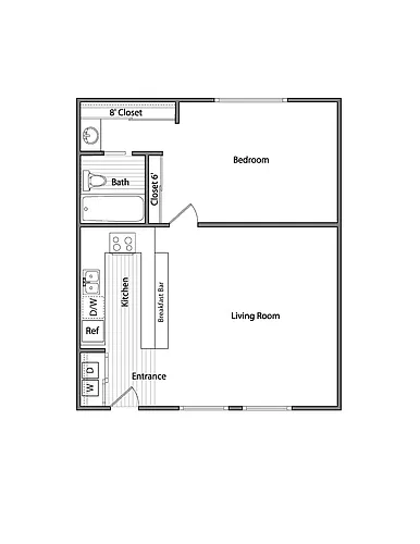 Floor plan Almafi