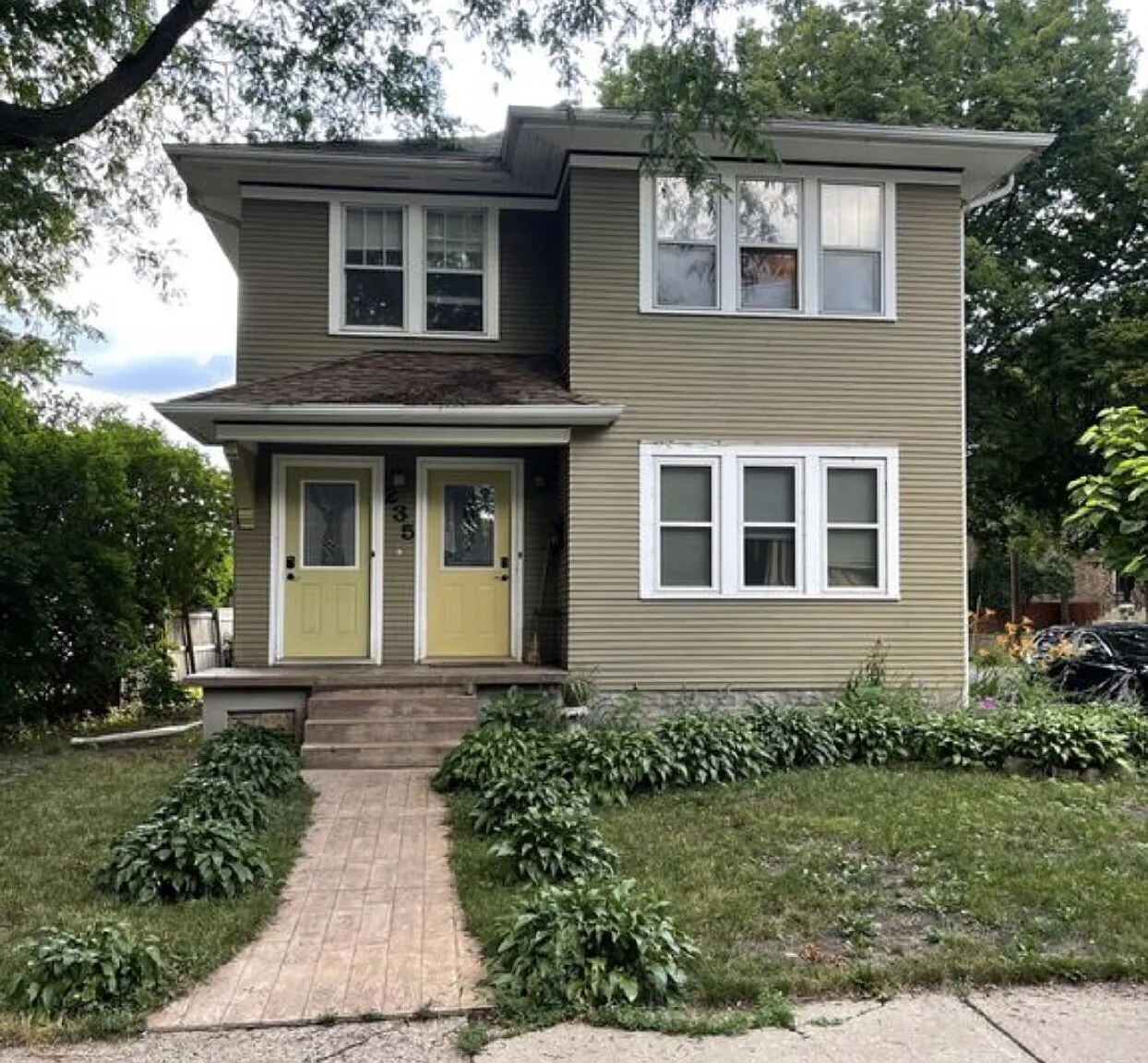 Upper level duplex 2-Bed Duplex with Gleaming Hardwood Floors at 235 Logan Ave N #2, Minneapolis!" — Photo 2