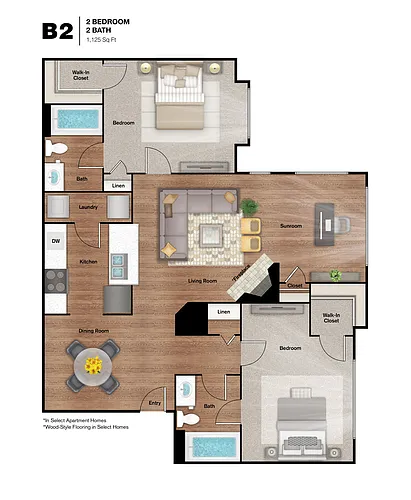 Floor plan B2