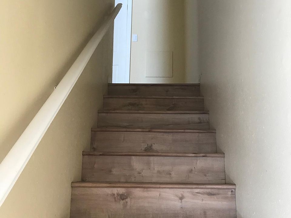 upstairs