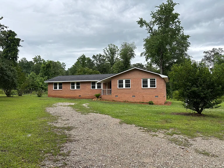 Front view of house
