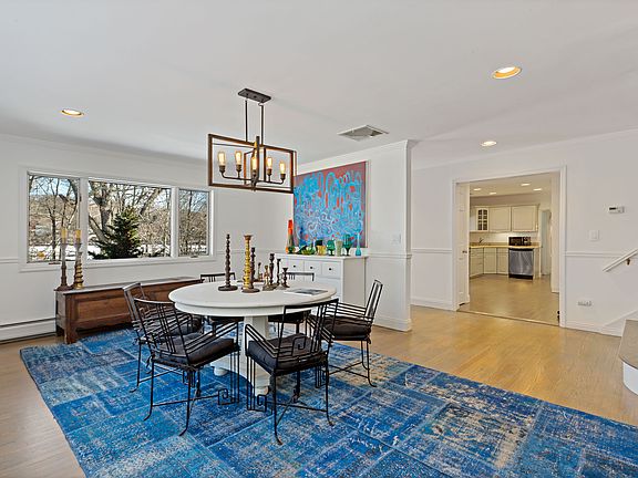 Lake view from the dining room