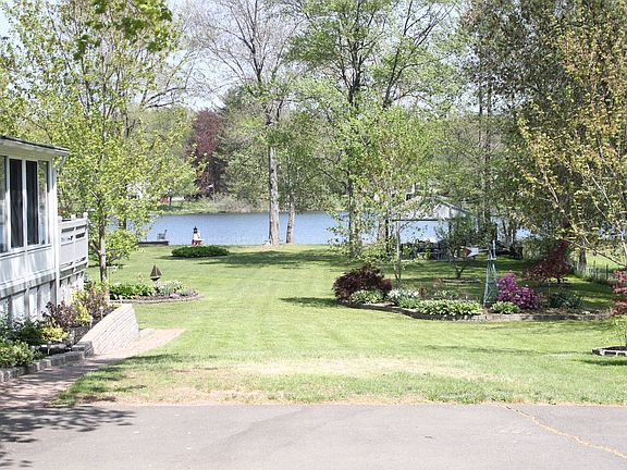 View from driveway