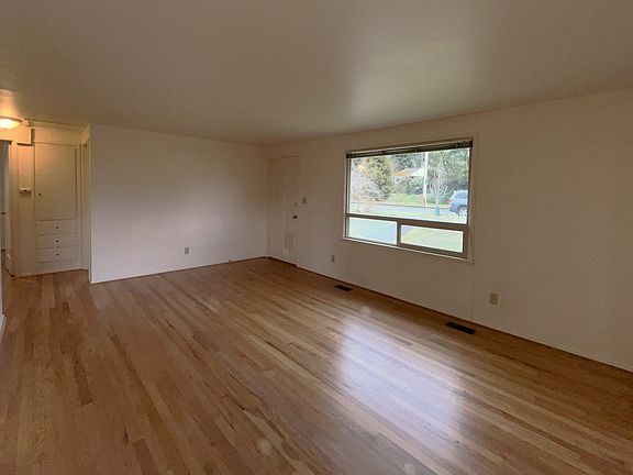 Front entry into living room