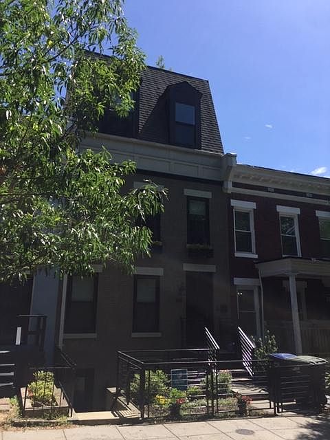 Exterior. Front garden plot is shared with one other building occupant. Private entrance to Unit 1 downstairs.