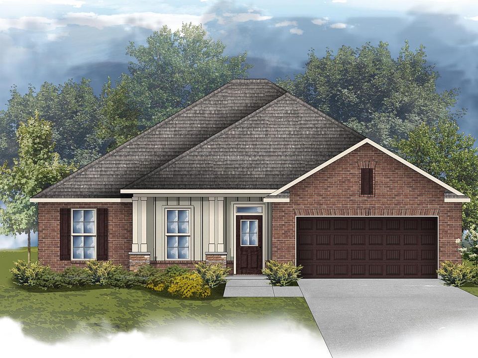 Rodessa III A - Front Elevation - DSLD Homes