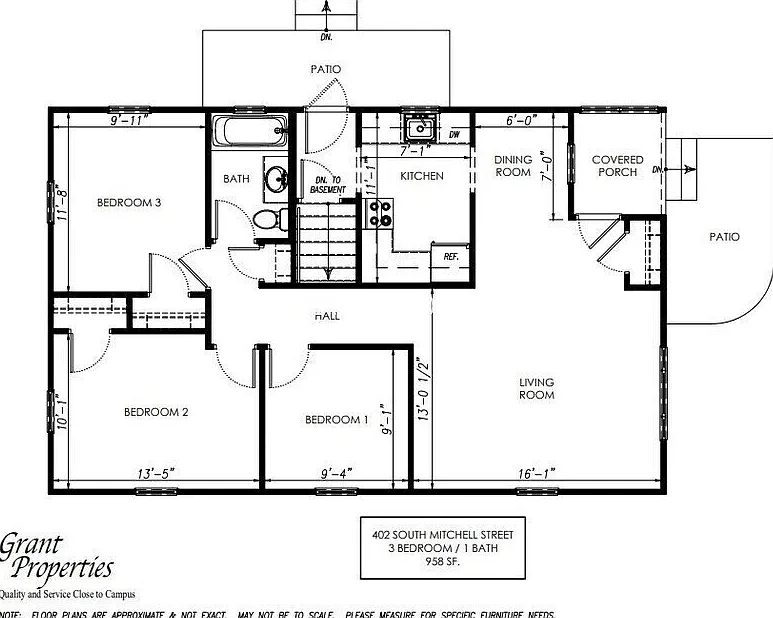 3 bed, 958 sqft, $2,355 — Photo 3