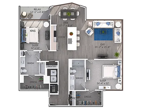 Floor plan C8