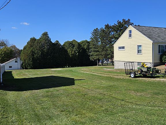 Left of house yard