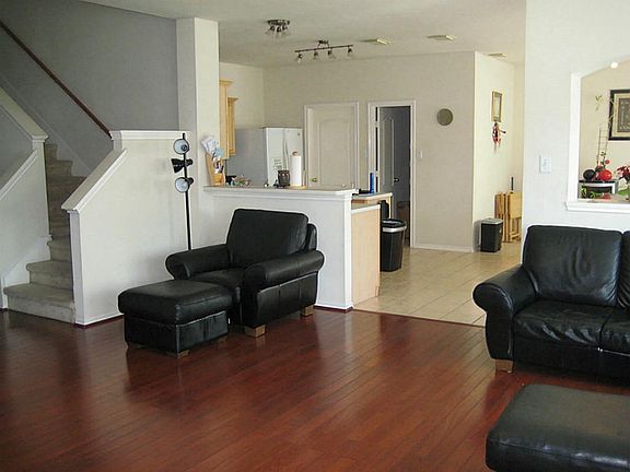 Another view of the living room with kitchen to the left and dining to the right - Nice and Open