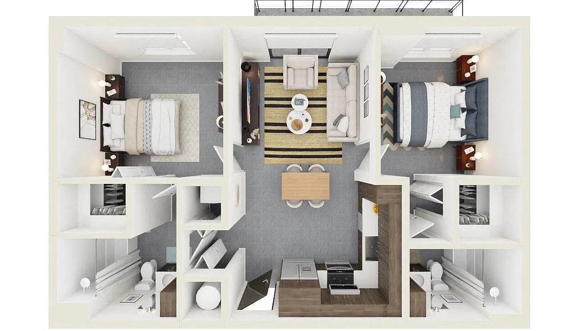 Floor plan B1