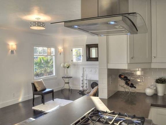 Kitchen opens to Living