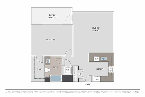 Floor plan Plan 1A