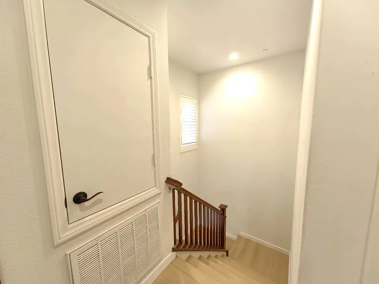 stairway on second floor