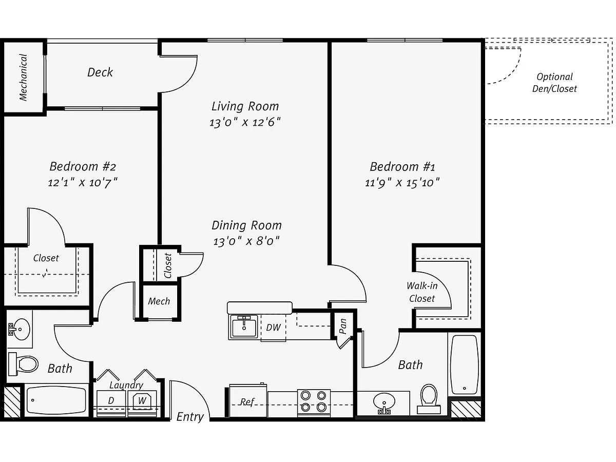 Floor plan B7