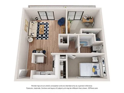 Floor plan Columbia
