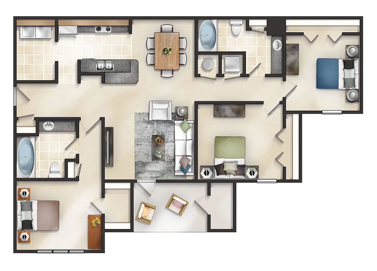 Floor plan The Callaway