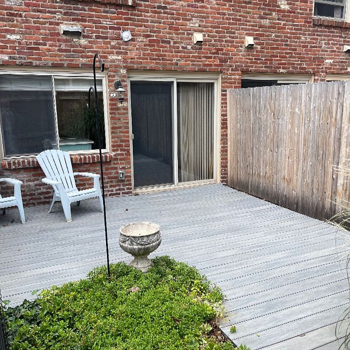 Fenced in Patio