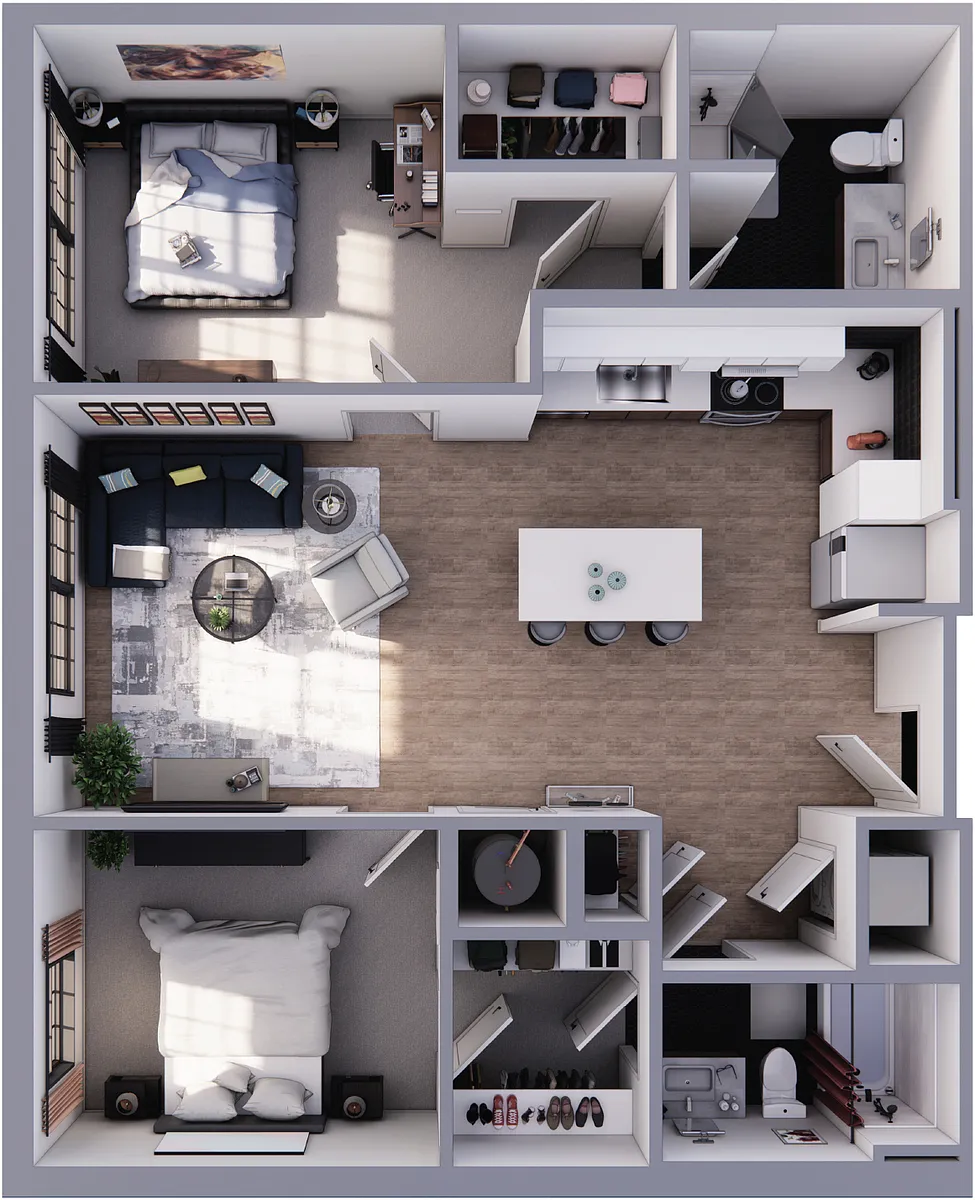 Floor plan El-Par