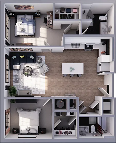 Floor plan El-Par