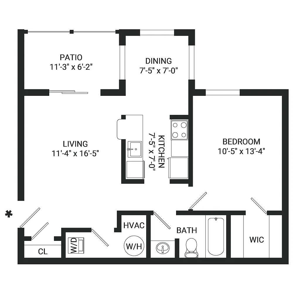 Floor plan Sublime