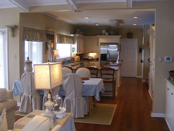 living room to kitchen