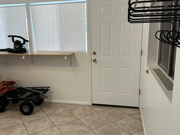 shared storage; to carport