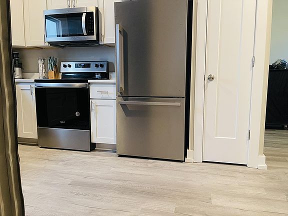 Kitchen and storage closet