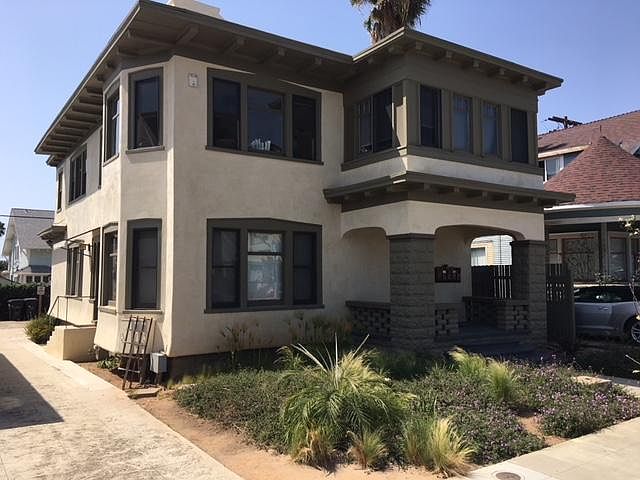 Front of the building