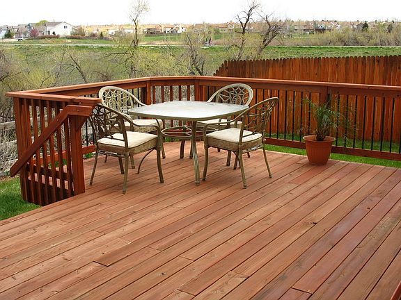 A peek into the greenbelt at the back