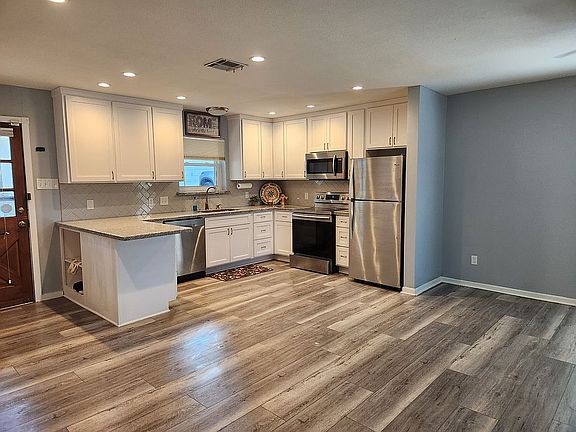 View of Kitchen & den
