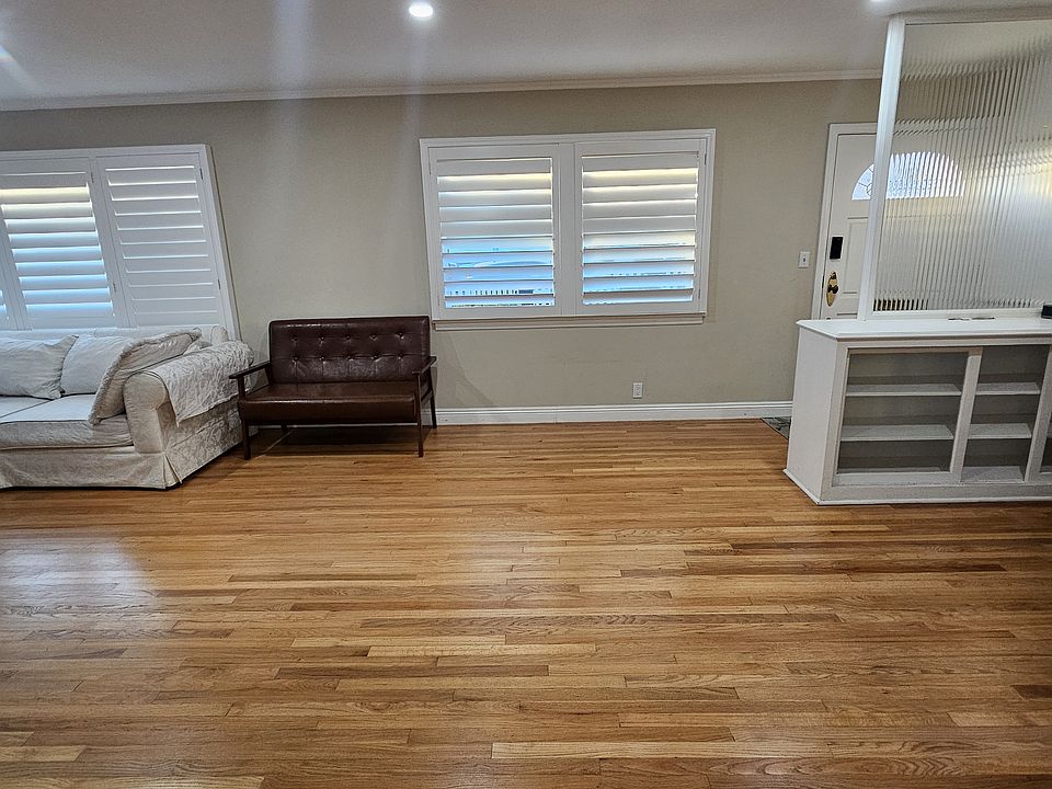 living room 
on the right side is the entrance door