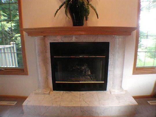 Fireplace in Living Room