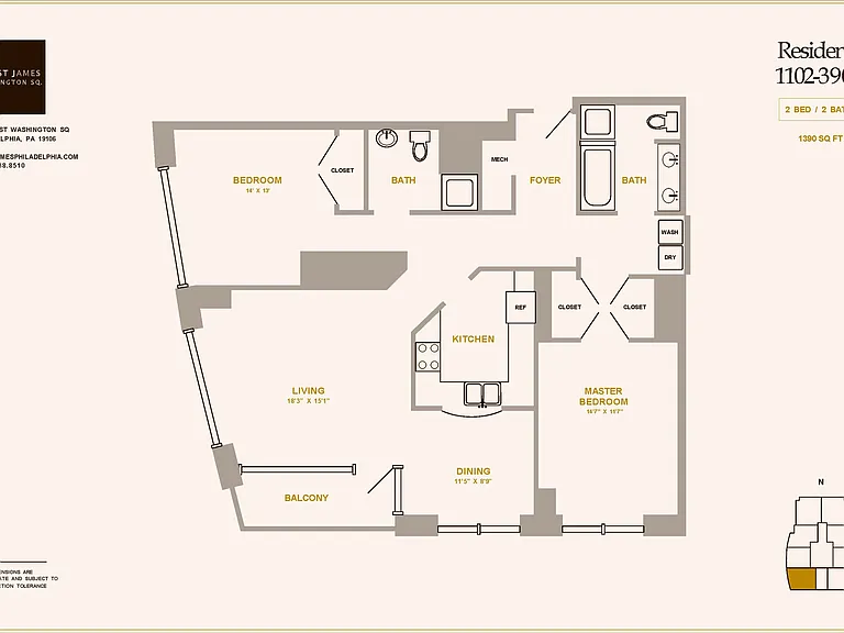 2 Bed 2 Bath B2 2 Bed 2 Bath B2