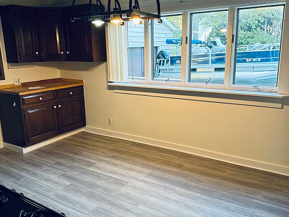 Kitchen overlooking private Deck