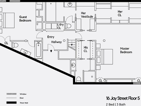 2nd image of 16 Jay St #Penthouse