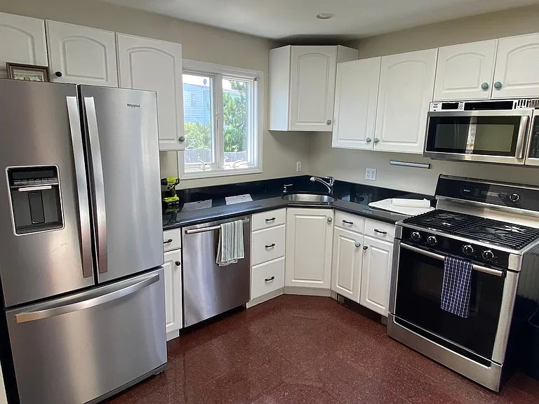 Kitchen with Skylights-Stainless Steel Appliances