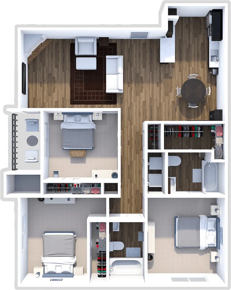 Floor plan The Rio Grande