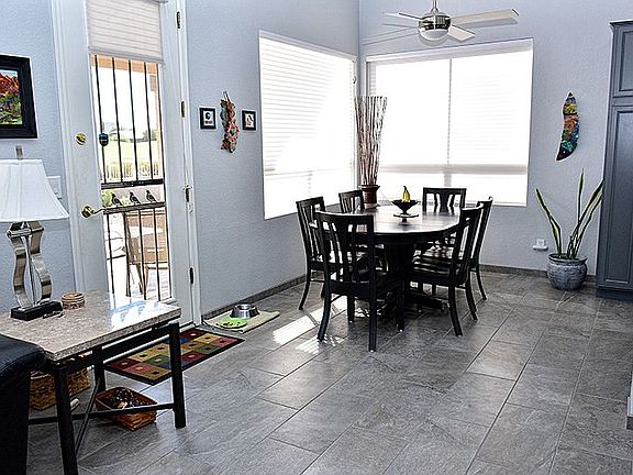 Patio Door & Dining Area