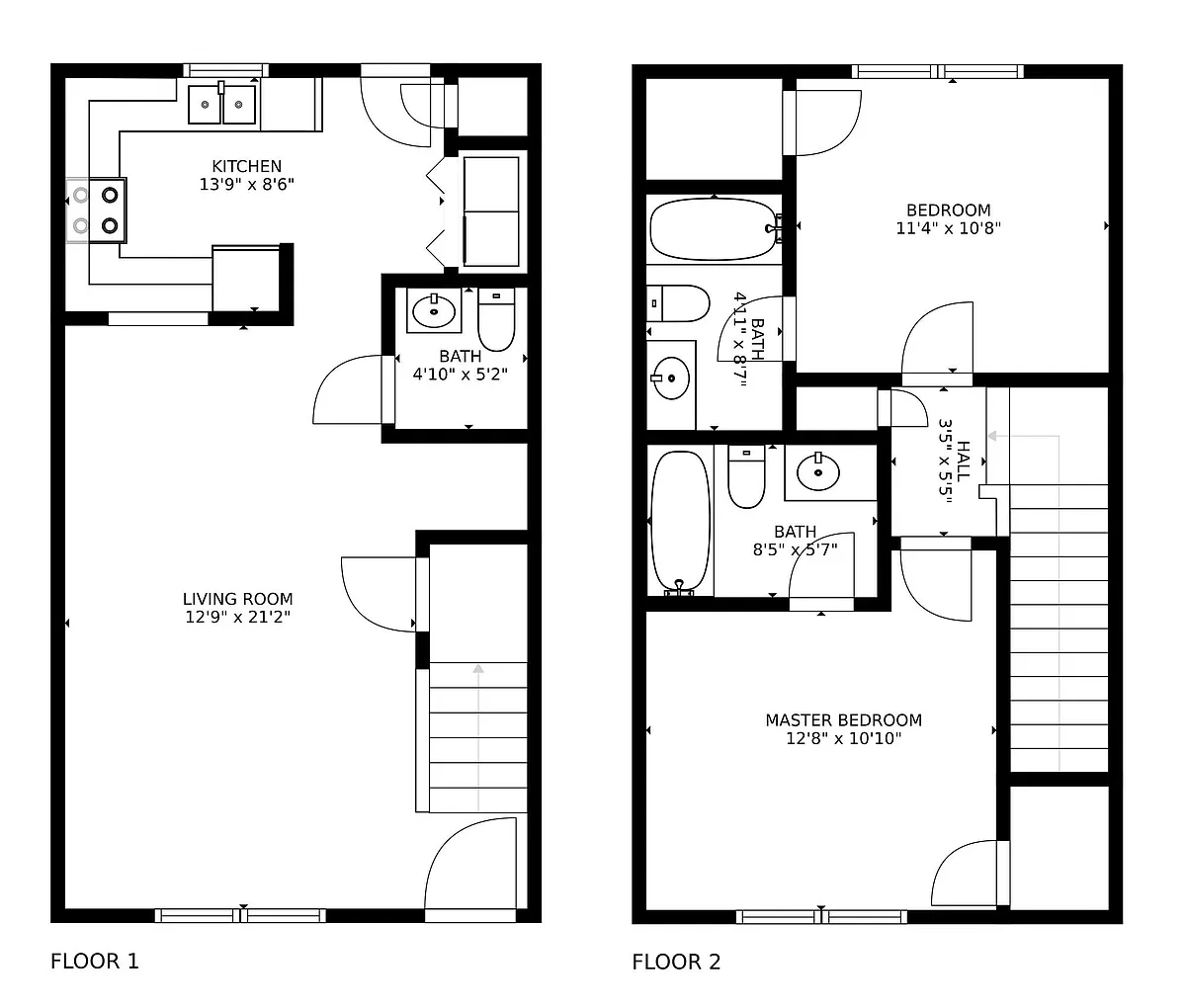 Floor plan Salters Creek