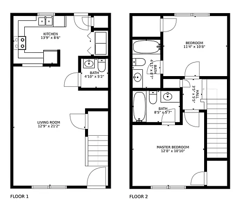 Floor plan Salters Creek